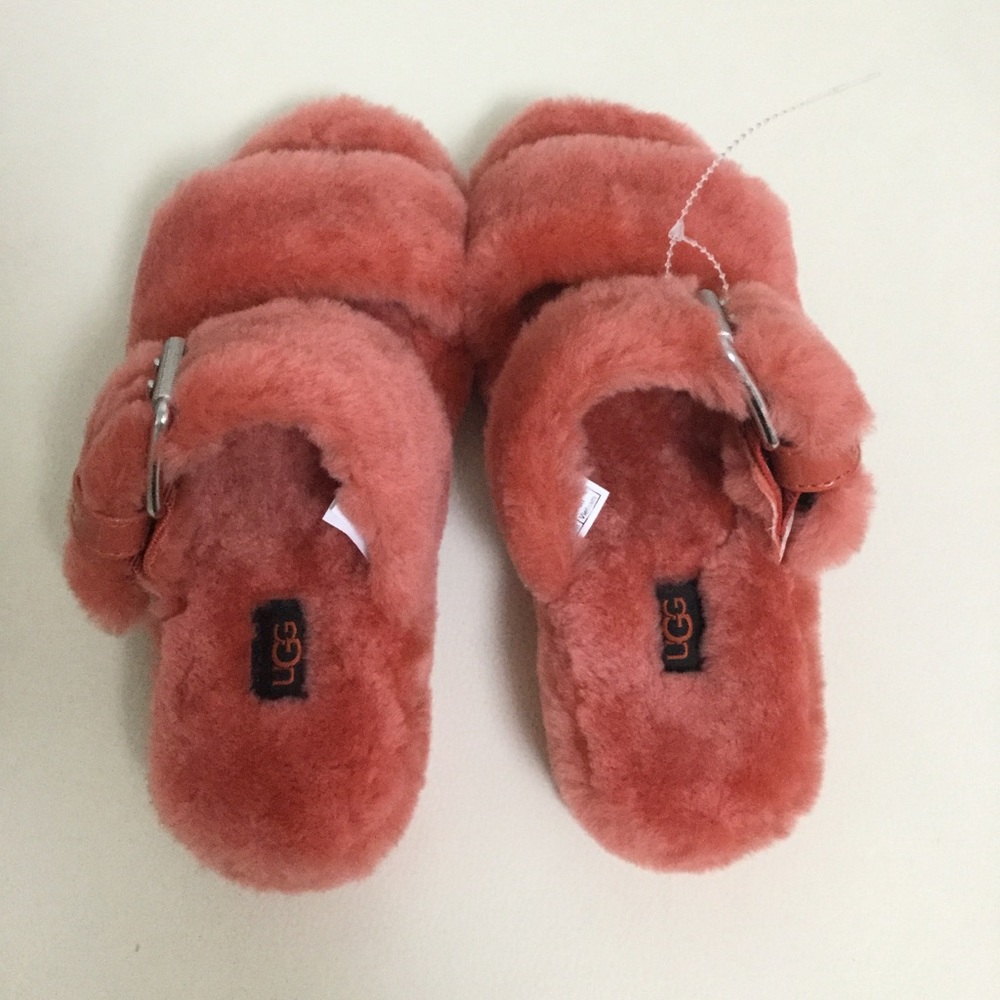 UGG Women's Fuzz Yeah Sheepskin shoes - Picture 3 of 5